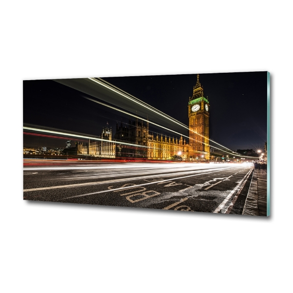 Quadro vetro Big Ben di Londra