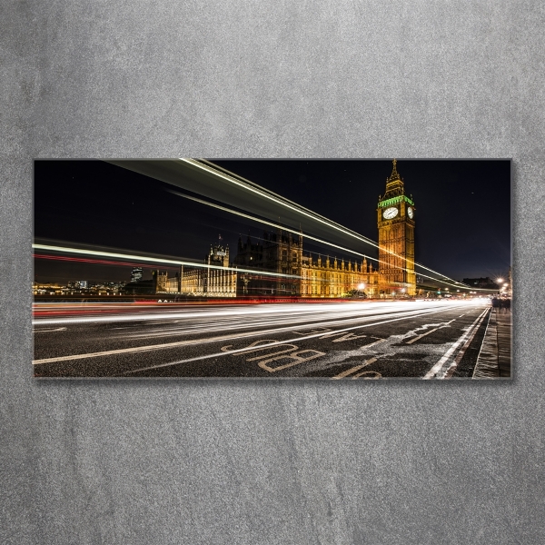 Quadro vetro Big Ben di Londra