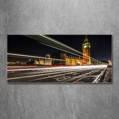 Quadro vetro Big Ben di Londra