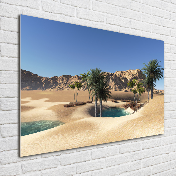 Quadro in verde Oasi