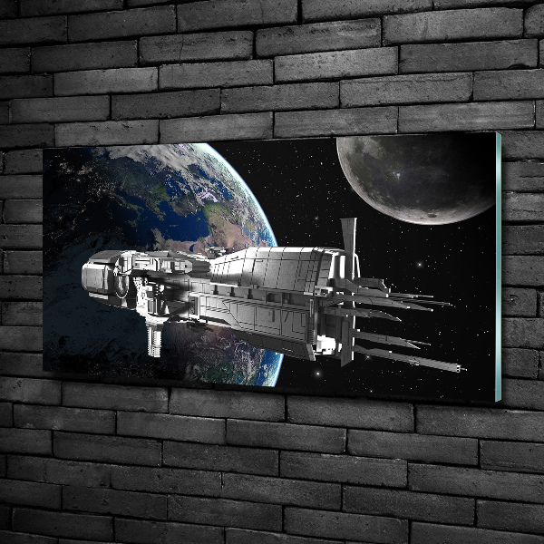 Quadro vetro Astronave