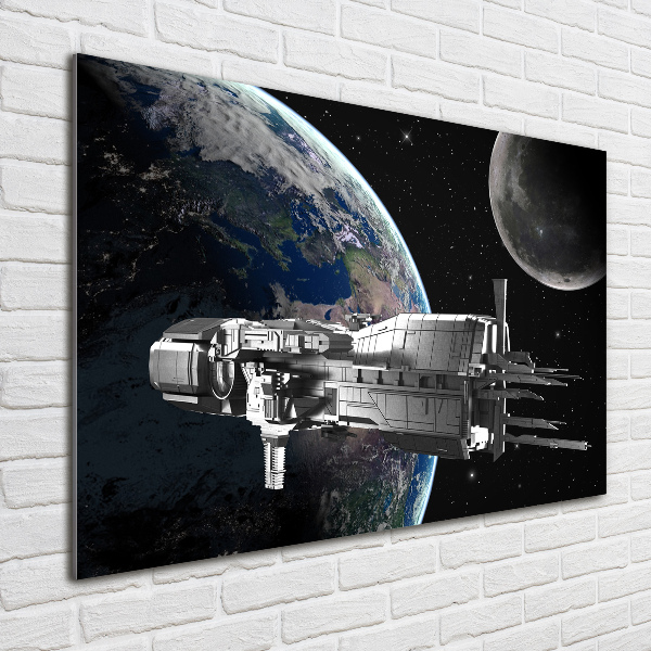 Quadro vetro Astronave