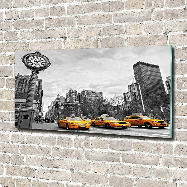 Quadro vetro Taxi di New York