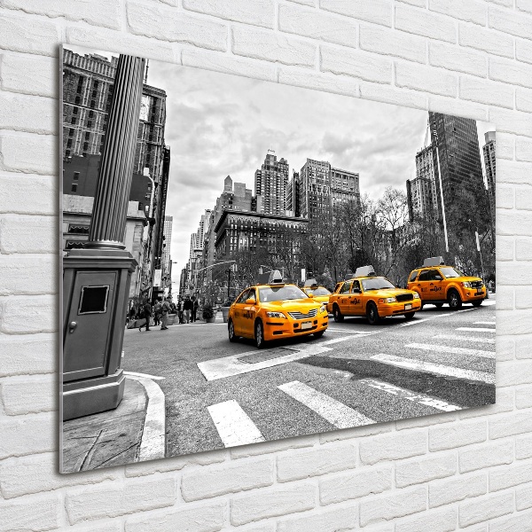 Quadro vetro Taxi di New York