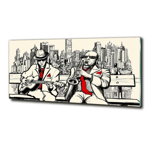 Quadro in verde New York Jazz