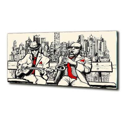 Quadro in verde New York Jazz