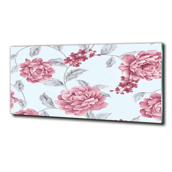 Quadro in verde Peonie