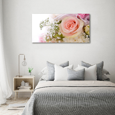 Quadro su vetro Un mazzo di fiori