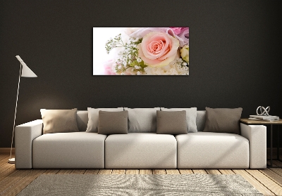 Quadro su vetro Un mazzo di fiori