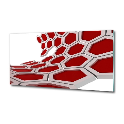 Quadro vetro Astrazione 3D