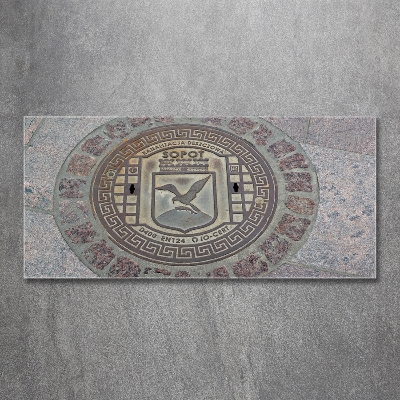 Quadro su vetro Sopot bene