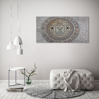 Quadro su vetro Sopot bene