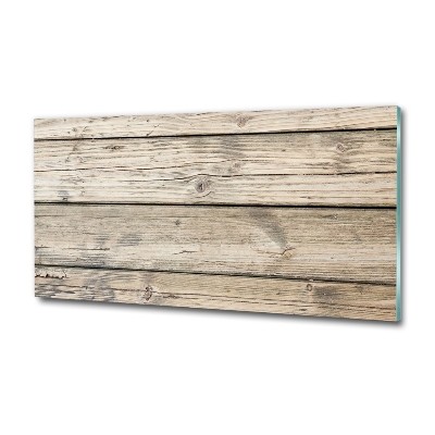 Quadro su vetro Sfondo in legno