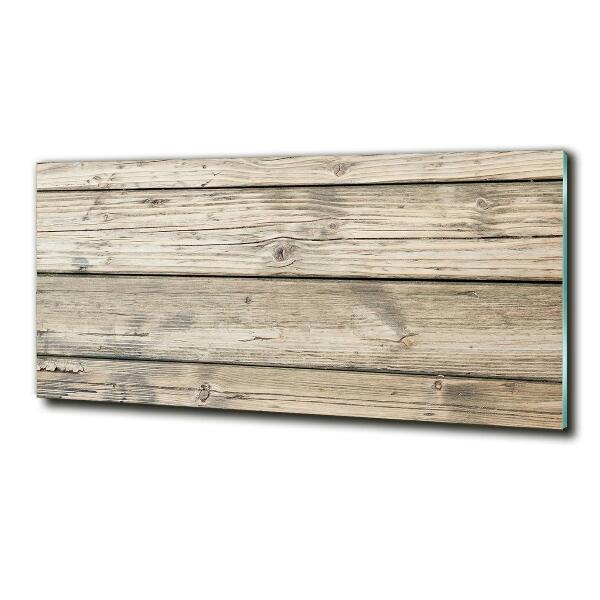 Quadro su vetro Sfondo in legno