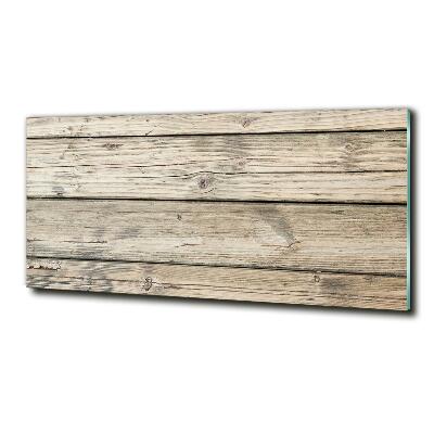 Quadro su vetro Sfondo in legno