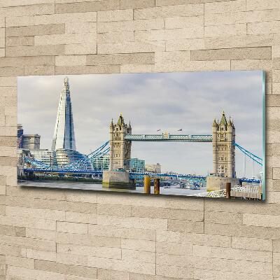 Quadro vetro Tamigi Londra