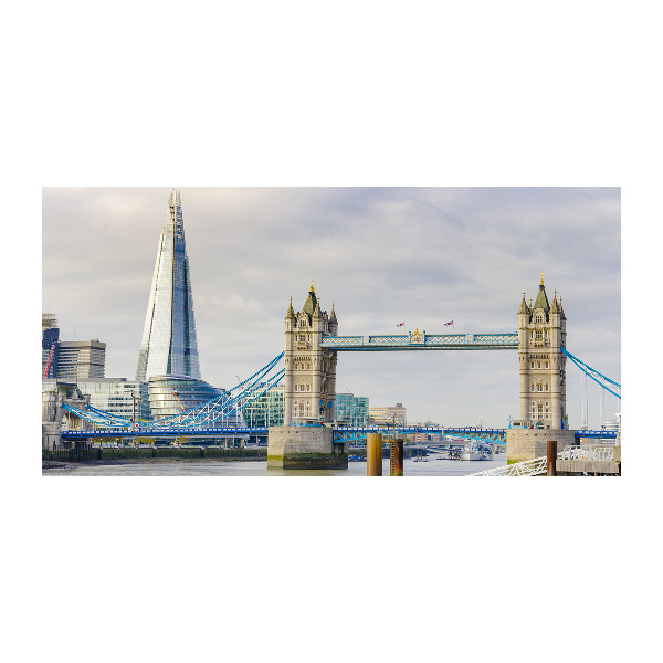 Quadro vetro Tamigi Londra