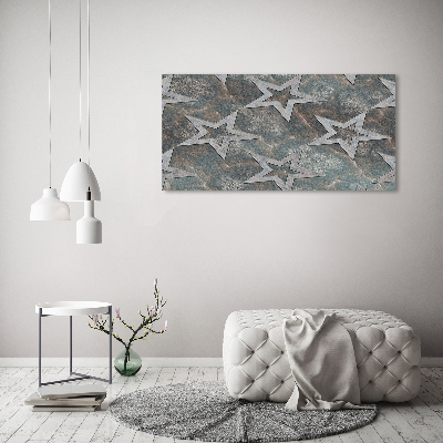 Quadro vetro Stelle di pietra