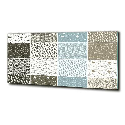 Quadro vetro Motivi geometrici