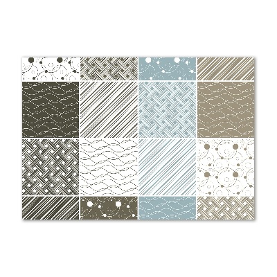 Quadro vetro Motivi geometrici