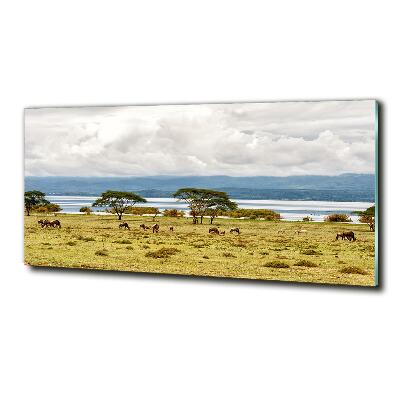 Quadro su vetro Lago Naivasha