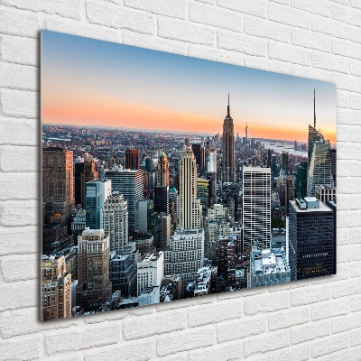 Quadro su vetro New York