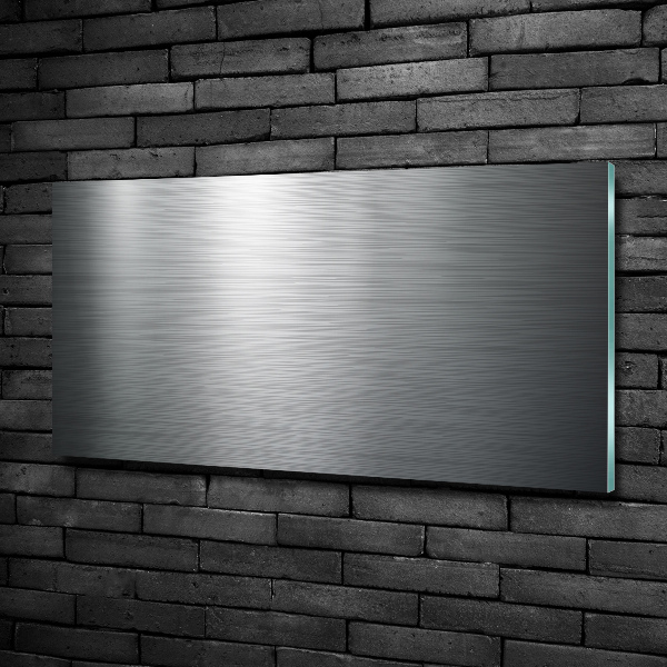 Quadro in vetro Sfondo metallico