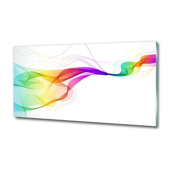 Quadro in verde Astrazione colorata