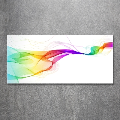 Quadro in verde Astrazione colorata