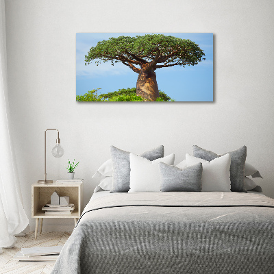 Quadro in vetro Baobab