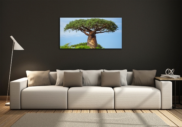 Quadro in vetro Baobab