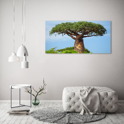 Quadro in vetro Baobab