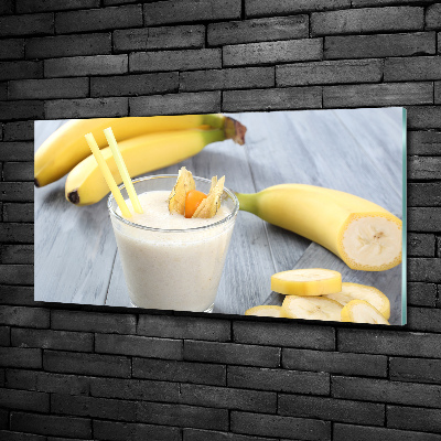 Quadro vetro Cocktail alla banana