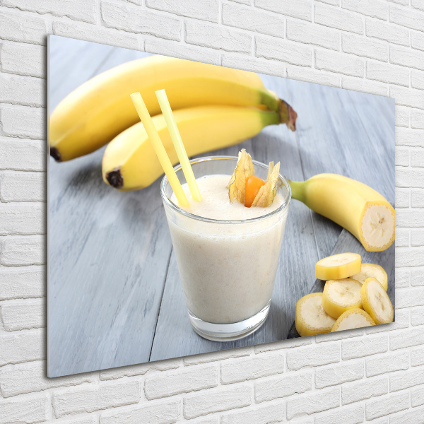 Quadro vetro Cocktail alla banana