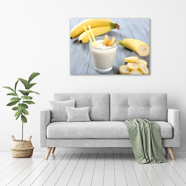 Quadro vetro Cocktail alla banana