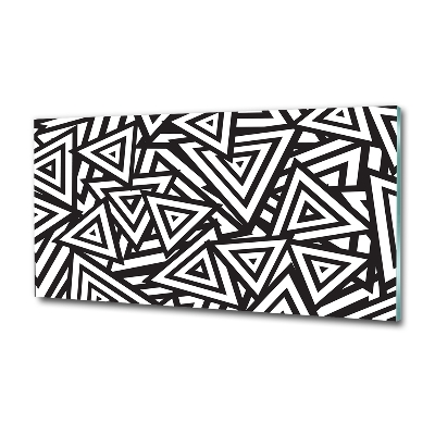 Quadro su vetro Sfondo triangolare