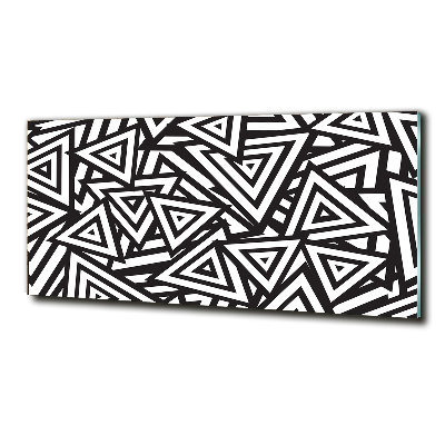 Quadro su vetro Sfondo triangolare