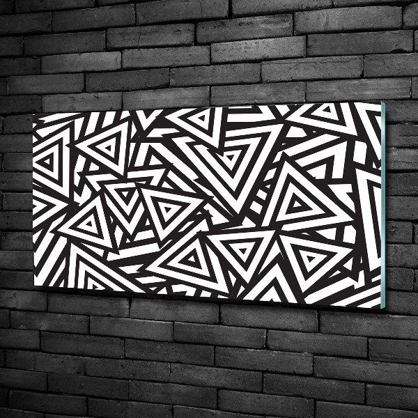 Quadro su vetro Sfondo triangolare
