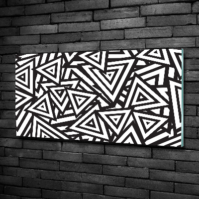 Quadro su vetro Sfondo triangolare