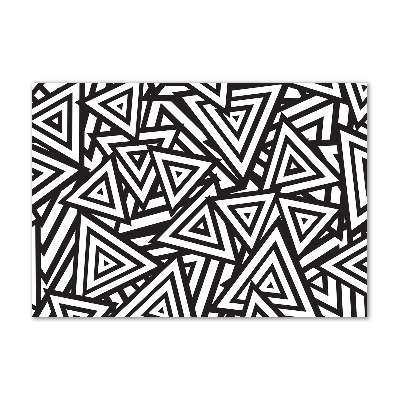 Quadro su vetro Sfondo triangolare