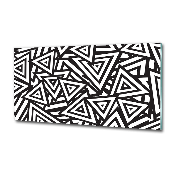 Quadro su vetro Sfondo triangolare