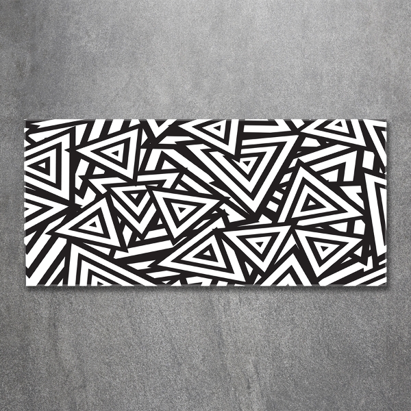 Quadro su vetro Sfondo triangolare