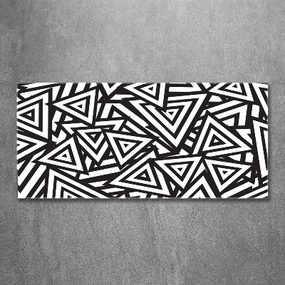 Quadro su vetro Sfondo triangolare