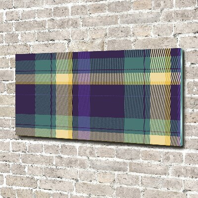 Quadro vetro Trama a scacchiera