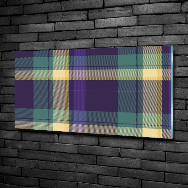 Quadro vetro Trama a scacchiera