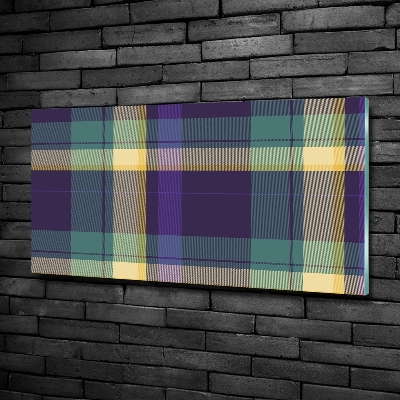 Quadro vetro Trama a scacchiera