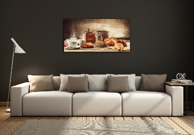 Quadro in verde Colazione