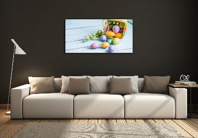 Quadro su vetro Uova di Pasqua