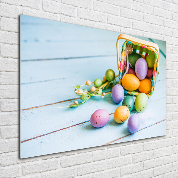 Quadro su vetro Uova di Pasqua