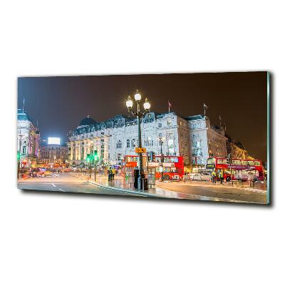 Quadro vetro Londra di notte